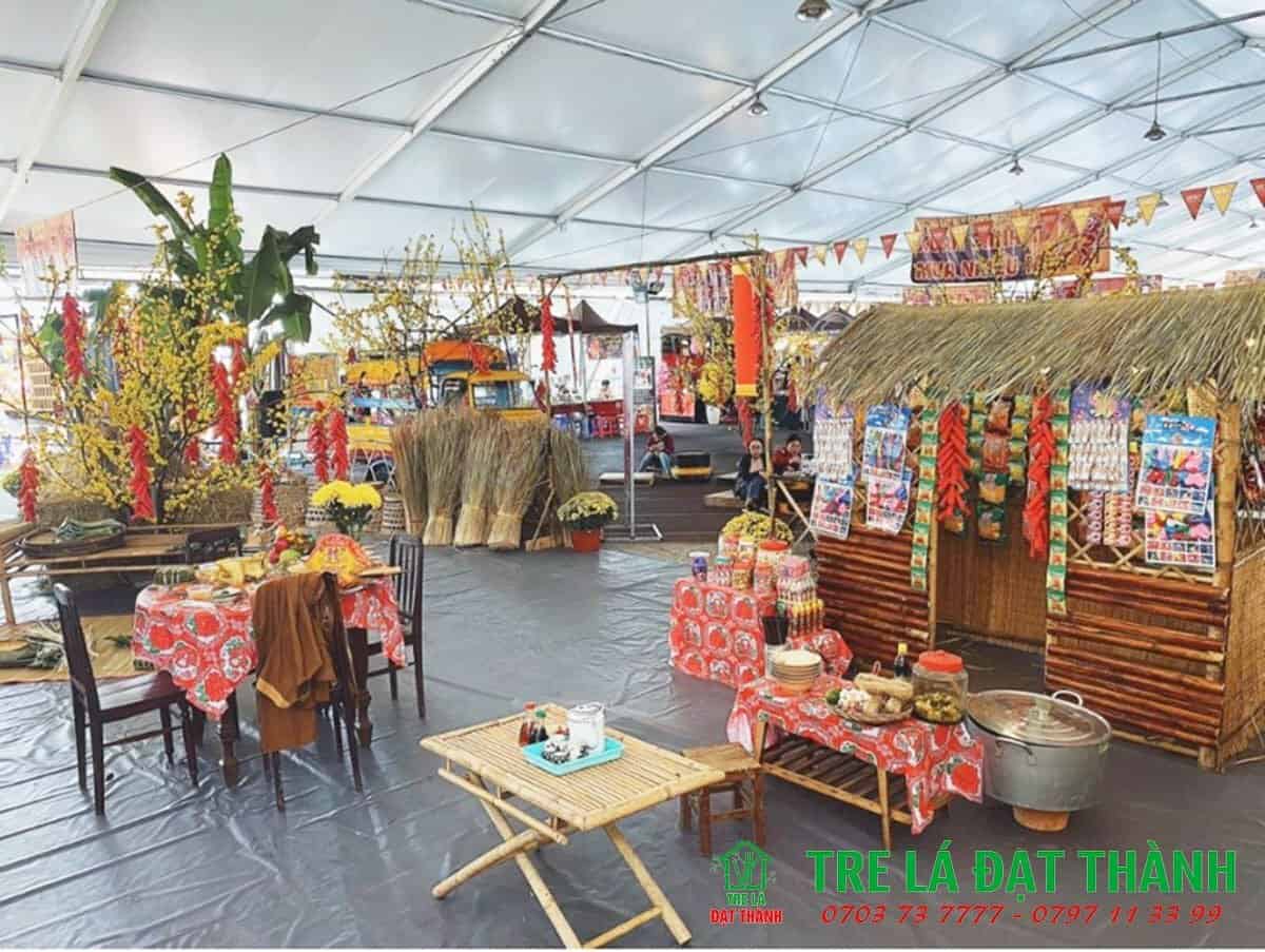 Nhà Lá Trang Trí Tết